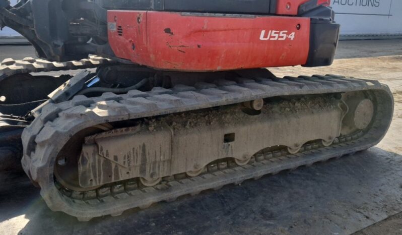 2018 Kubota U55-4 Mini Excavators For Auction: Leeds, UK – 30th April, 1st, 2nd & 3rd May 25 full