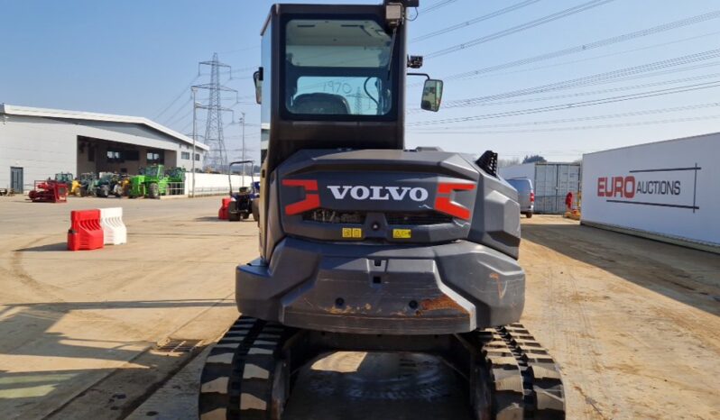 2021 Volvo ECR58F Mini Excavators For Auction: Leeds, UK – 30th April, 1st, 2nd & 3rd May 25 full
