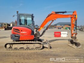2018 Kubota U55-4 Mini Excavators For Auction: Leeds, UK – 30th April, 1st, 2nd & 3rd May 25 full