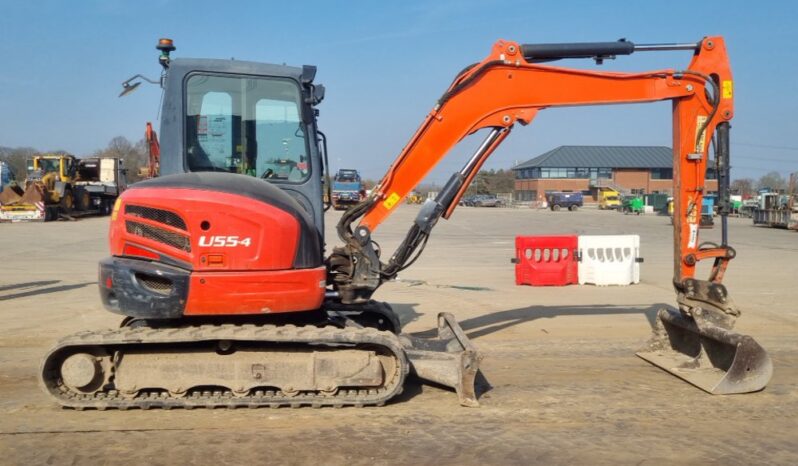 2018 Kubota U55-4 Mini Excavators For Auction: Leeds, UK – 30th April, 1st, 2nd & 3rd May 25 full