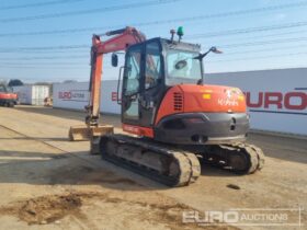 2019 Kubota KX080-4A 6 Ton+ Excavators For Auction: Leeds, UK – 30th April, 1st, 2nd & 3rd May 25 full