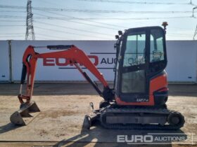 2018 Kubota U27-4 Mini Excavators For Auction: Leeds, UK – 30th April, 1st, 2nd & 3rd May 25 full