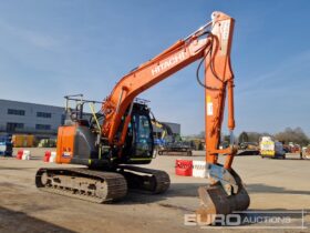 2017 Hitachi ZX135US-6 10 Ton+ Excavators For Auction: Leeds, UK – 30th April, 1st, 2nd & 3rd May 25 full
