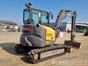 2021 Volvo ECR58F Mini Excavators For Auction: Leeds, UK – 30th April, 1st, 2nd & 3rd May 25 full