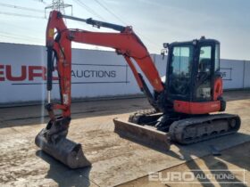 2018 Kubota U55-4 Mini Excavators For Auction: Leeds, UK – 30th April, 1st, 2nd & 3rd May 25