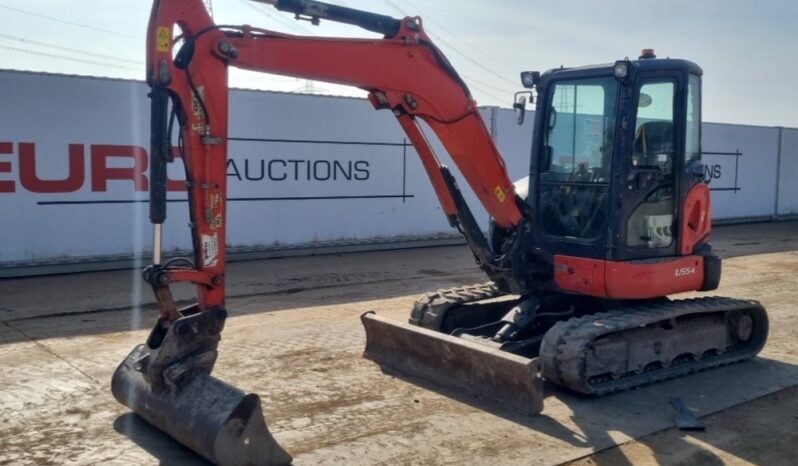 2018 Kubota U55-4 Mini Excavators For Auction: Leeds, UK – 30th April, 1st, 2nd & 3rd May 25