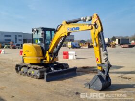 Unused XCMG XE55U Mini Excavators For Auction: Leeds, UK – 30th April, 1st, 2nd & 3rd May 25 full