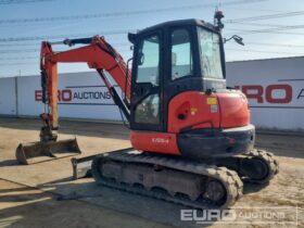 2018 Kubota U55-4 Mini Excavators For Auction: Leeds, UK – 30th April, 1st, 2nd & 3rd May 25 full