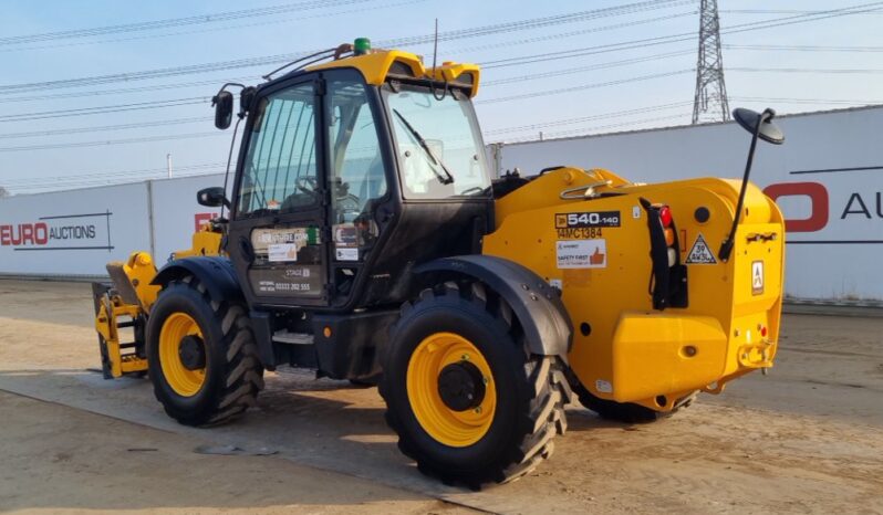 2020 JCB 540-140 Hi Viz Telehandlers For Auction: Leeds, UK – 30th April, 1st, 2nd & 3rd May 25 full