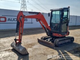 2018 Kubota U27-4 Mini Excavators For Auction: Leeds, UK – 30th April, 1st, 2nd & 3rd May 25