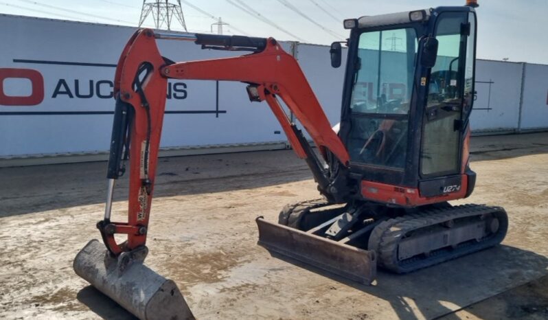 2018 Kubota U27-4 Mini Excavators For Auction: Leeds, UK – 30th April, 1st, 2nd & 3rd May 25