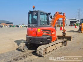 2018 Kubota U55-4 Mini Excavators For Auction: Leeds, UK – 30th April, 1st, 2nd & 3rd May 25 full
