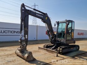 2021 Volvo ECR58F Mini Excavators For Auction: Leeds, UK – 30th April, 1st, 2nd & 3rd May 25