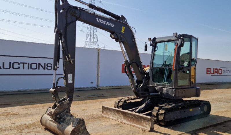 2021 Volvo ECR58F Mini Excavators For Auction: Leeds, UK – 30th April, 1st, 2nd & 3rd May 25