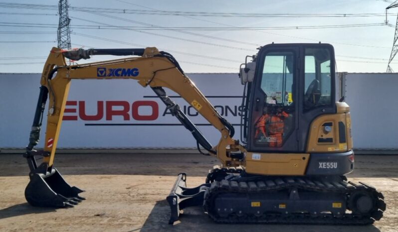 Unused XCMG XE55U Mini Excavators For Auction: Leeds, UK – 30th April, 1st, 2nd & 3rd May 25 full