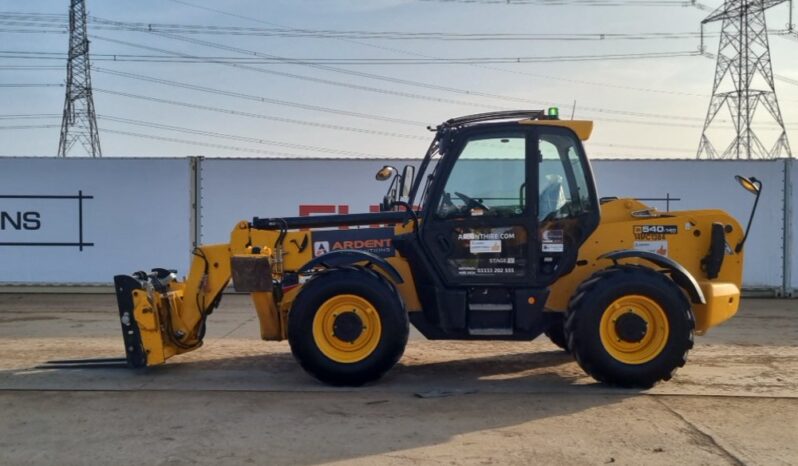 2020 JCB 540-140 Hi Viz Telehandlers For Auction: Leeds, UK – 30th April, 1st, 2nd & 3rd May 25 full