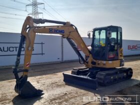 Unused XCMG XE55U Mini Excavators For Auction: Leeds, UK – 30th April, 1st, 2nd & 3rd May 25