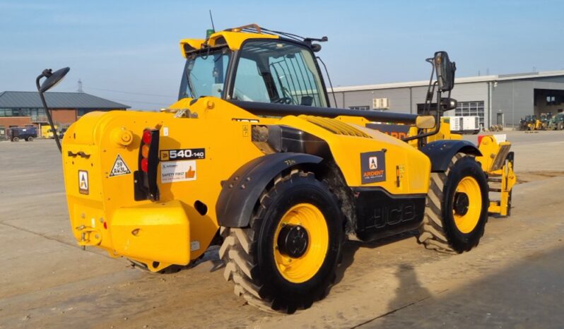 2020 JCB 540-140 Hi Viz Telehandlers For Auction: Leeds, UK – 30th April, 1st, 2nd & 3rd May 25 full