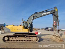 Volvo EC210CL 20 Ton+ Excavators For Auction: Leeds, UK – 30th April, 1st, 2nd & 3rd May 25 full
