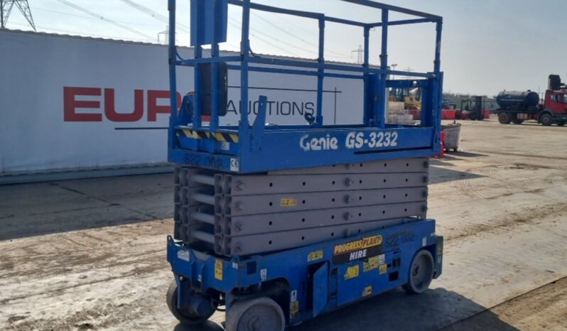 Genie GS3232 Manlifts For Auction: Leeds, UK – 30th April, 1st, 2nd & 3rd May 25