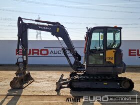 2021 Volvo ECR58F Mini Excavators For Auction: Leeds, UK – 30th April, 1st, 2nd & 3rd May 25 full