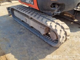 2018 Kubota U27-4 Mini Excavators For Auction: Leeds, UK – 30th April, 1st, 2nd & 3rd May 25 full