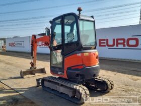2018 Kubota U27-4 Mini Excavators For Auction: Leeds, UK – 30th April, 1st, 2nd & 3rd May 25 full