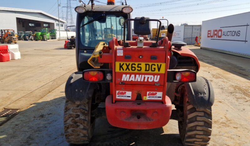 2015 Manitou MT625H Telehandlers For Auction: Leeds, UK – 30th April, 1st, 2nd & 3rd May 25 full