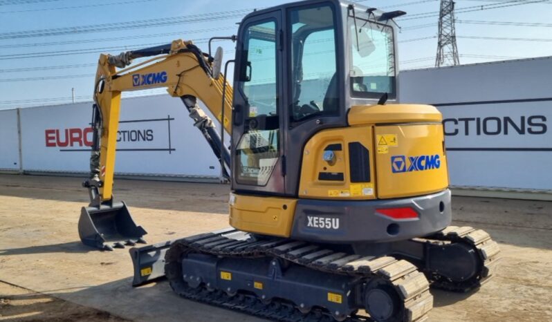 Unused XCMG XE55U Mini Excavators For Auction: Leeds, UK – 30th April, 1st, 2nd & 3rd May 25 full