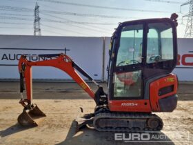 2017 Kubota KX015-4 Mini Excavators For Auction: Leeds, UK – 30th April, 1st, 2nd & 3rd May 25 full