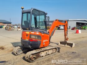 2018 Kubota U27-4 Mini Excavators For Auction: Leeds, UK – 30th April, 1st, 2nd & 3rd May 25 full