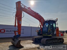 2017 Hitachi ZX135US-6 10 Ton+ Excavators For Auction: Leeds, UK – 30th April, 1st, 2nd & 3rd May 25