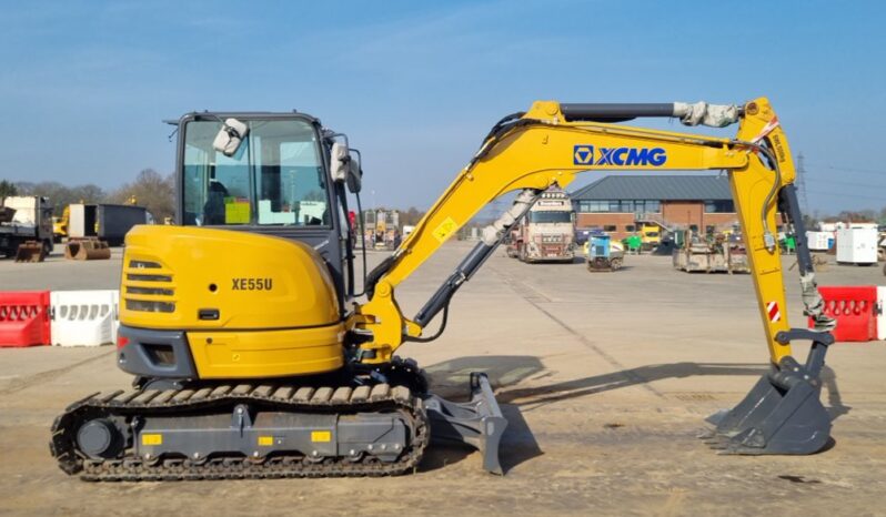 Unused XCMG XE55U Mini Excavators For Auction: Leeds, UK – 30th April, 1st, 2nd & 3rd May 25 full