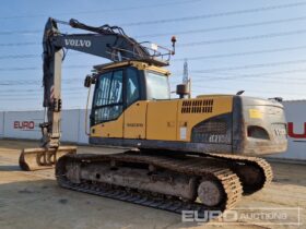 Volvo EC210CL 20 Ton+ Excavators For Auction: Leeds, UK – 30th April, 1st, 2nd & 3rd May 25 full
