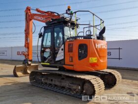 2017 Hitachi ZX135US-6 10 Ton+ Excavators For Auction: Leeds, UK – 30th April, 1st, 2nd & 3rd May 25 full