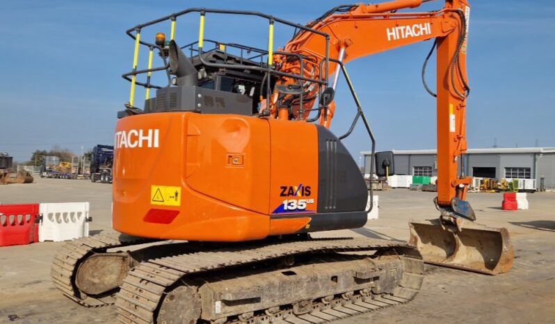 2017 Hitachi ZX135US-6 10 Ton+ Excavators For Auction: Leeds, UK – 30th April, 1st, 2nd & 3rd May 25 full