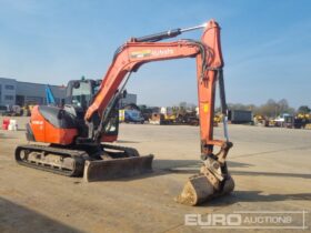 2019 Kubota KX080-4A 6 Ton+ Excavators For Auction: Leeds, UK – 30th April, 1st, 2nd & 3rd May 25 full