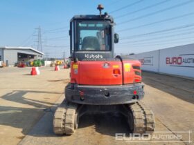 2018 Kubota U55-4 Mini Excavators For Auction: Leeds, UK – 30th April, 1st, 2nd & 3rd May 25 full