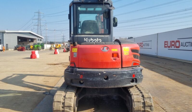 2018 Kubota U55-4 Mini Excavators For Auction: Leeds, UK – 30th April, 1st, 2nd & 3rd May 25 full