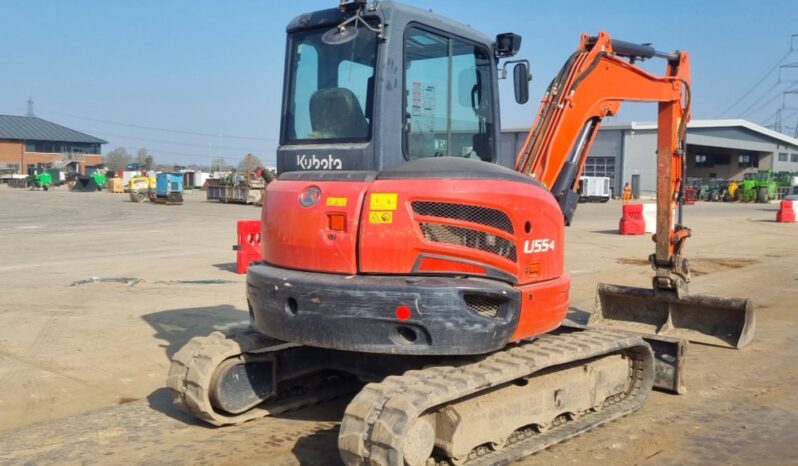 2018 Kubota U55-4 Mini Excavators For Auction: Leeds, UK – 30th April, 1st, 2nd & 3rd May 25 full