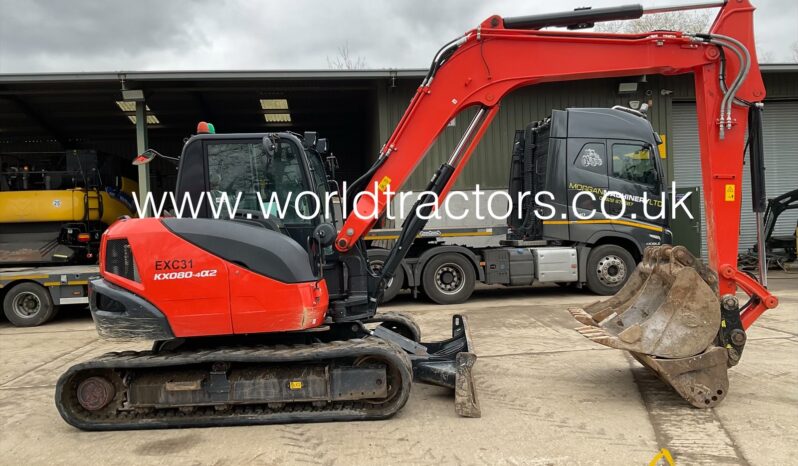 KUBOTA KX080-4A2 full