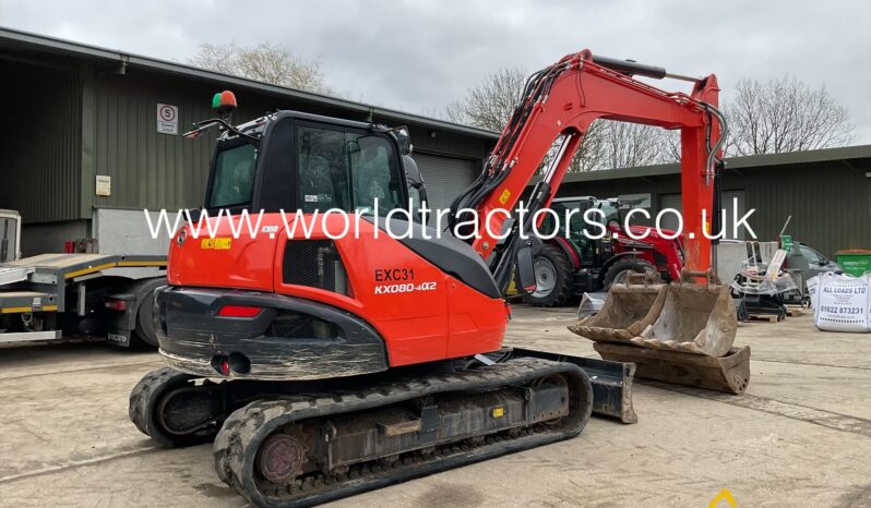 KUBOTA KX080-4A2 full