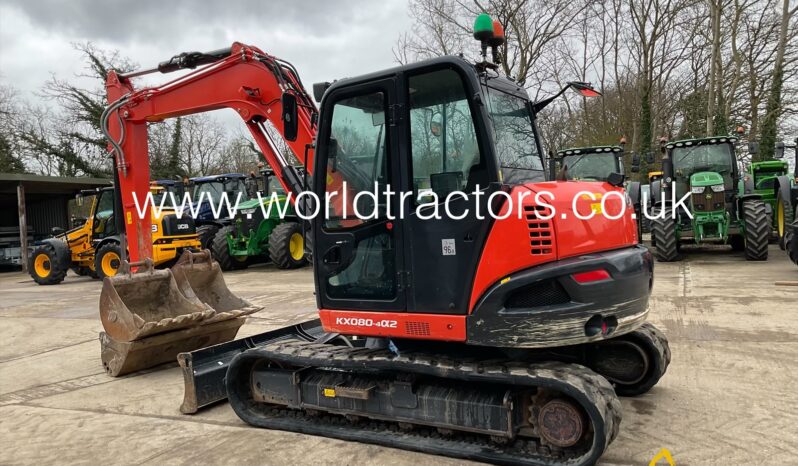 KUBOTA KX080-4A2 full