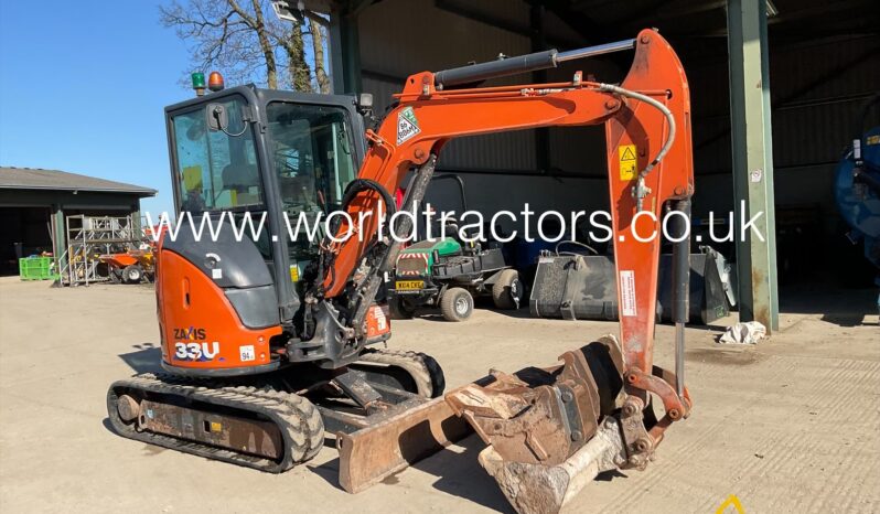 HITACHI ZAXIS 33U full