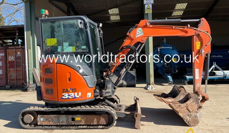 HITACHI ZAXIS 33U full