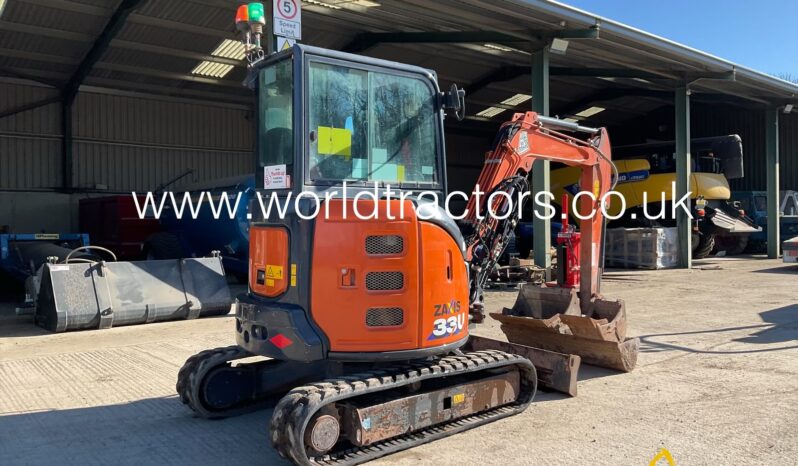 HITACHI ZAXIS 33U full