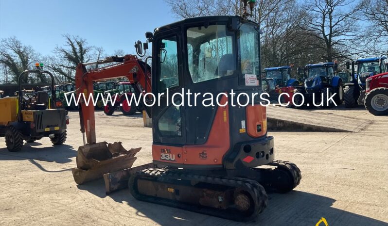 HITACHI ZAXIS 33U full