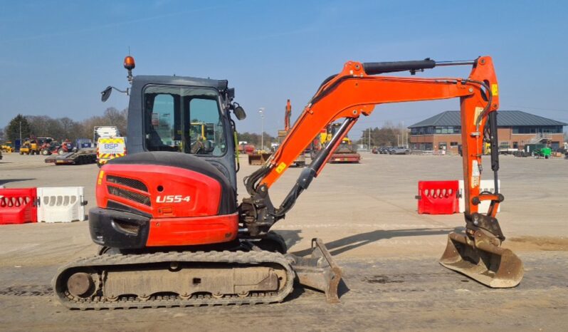 2018 Kubota U55-4 Mini Excavators For Auction: Leeds, UK – 30th April, 1st, 2nd & 3rd May 25 full