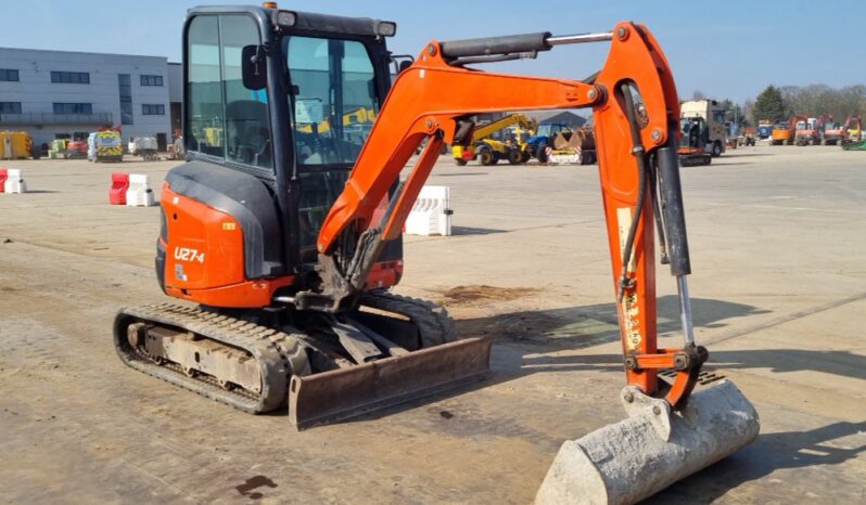 2018 Kubota U27-4 Mini Excavators For Auction: Leeds, UK – 30th April, 1st, 2nd & 3rd May 25 full