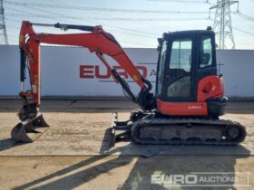 2018 Kubota U55-4 Mini Excavators For Auction: Leeds, UK – 30th April, 1st, 2nd & 3rd May 25 full
